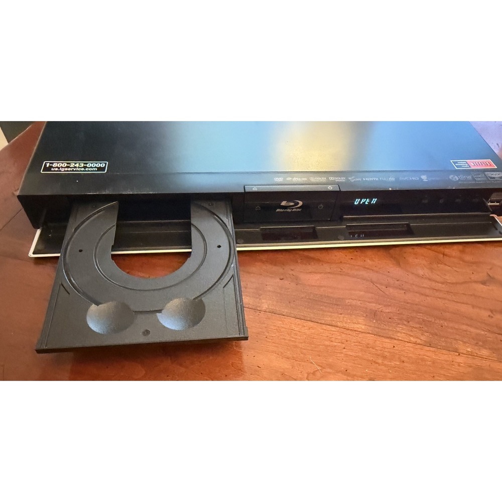 LG BD572 Network Blu-Ray DVD Player WiFi Full HD 1080p — Tested Working - Picture 2 of 4